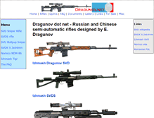 Tablet Screenshot of dragunov.net